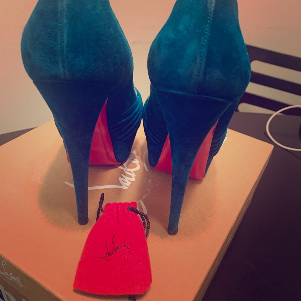 Christian Louboutin Aborina 150 Veau Velours 38.5